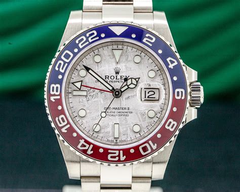 pepsi white gold rolex|gmt master 2 white gold.